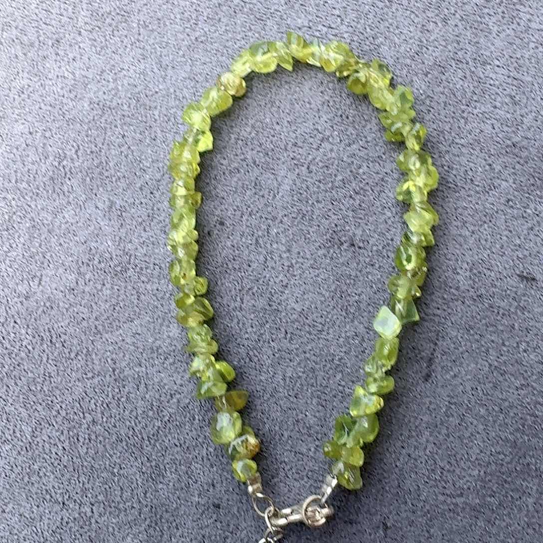 有***你葡萄石未镶嵌手串x1绿橄榄手串