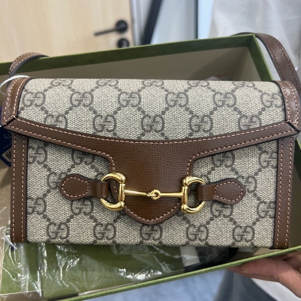 99新 GUCCI/古驰 1955系列相机盒子包
