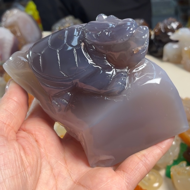 玛瑙/玉髓未镶嵌吊坠(不含链)