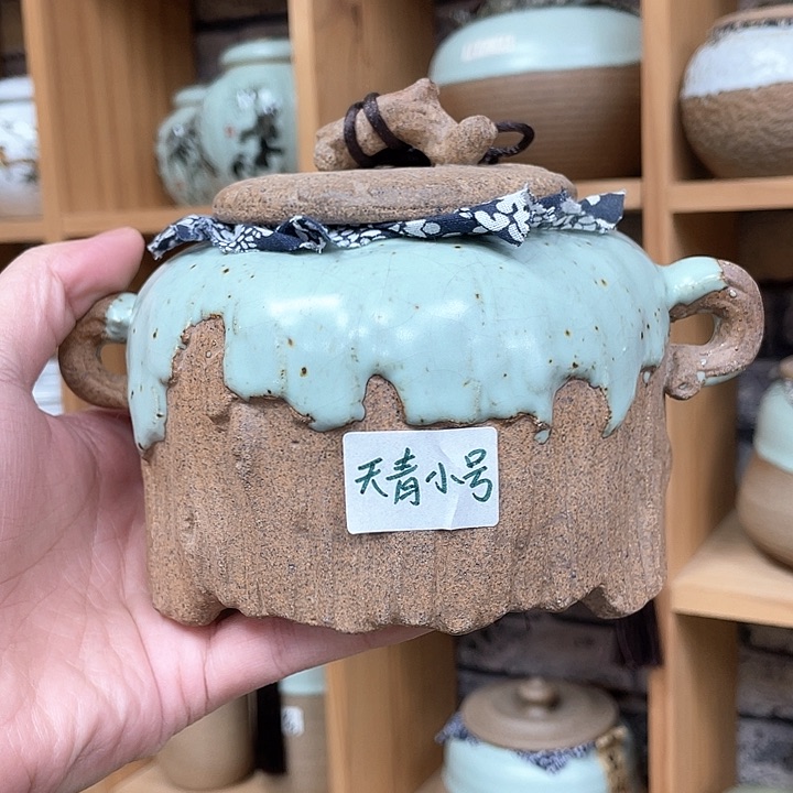壶老段烧陶瓷茶器！