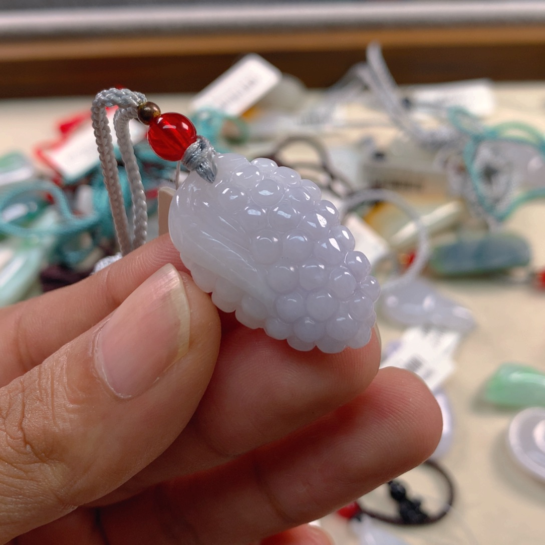 颈饰未镶嵌翡翠天然缅甸A货翡翠