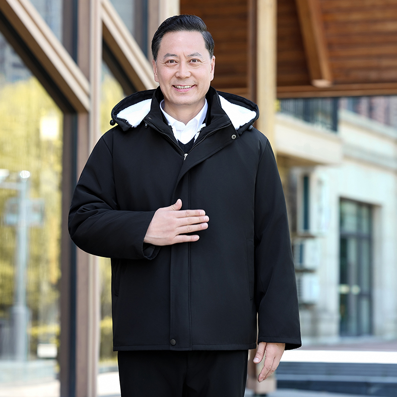 冬季必备加厚羊皮毛一体棉袄外套真皮真毛整皮裁剪抗风御寒保暖