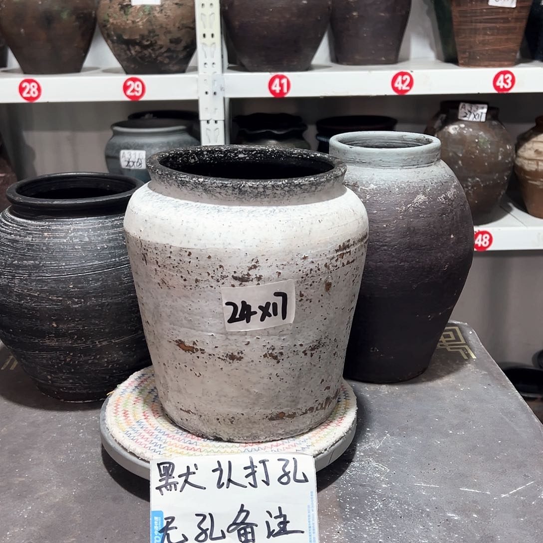 红陶42灰白无孔备注