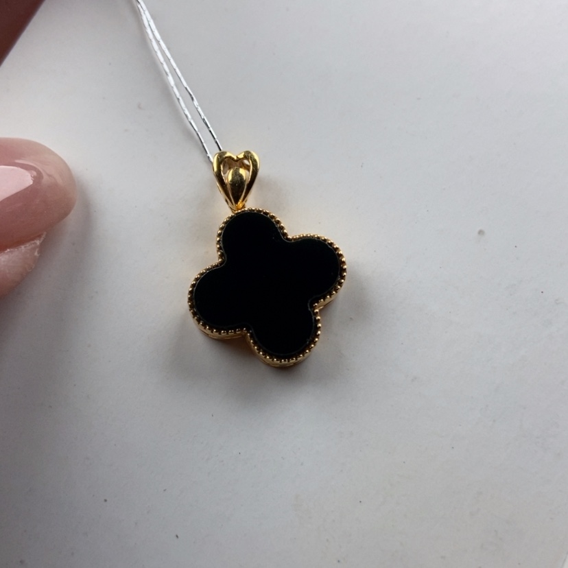 【闪购商品】翡翠颈饰18K金镶嵌吊坠