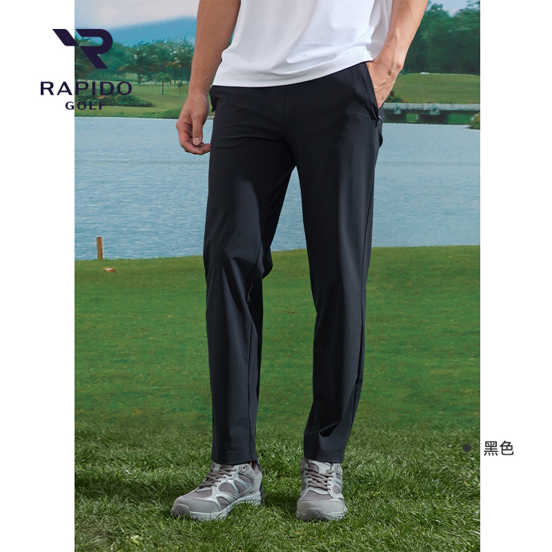RAPIDO雳霹道2025春夏男士高尔夫GOLF运动休闲轻薄长裤VN5378C30