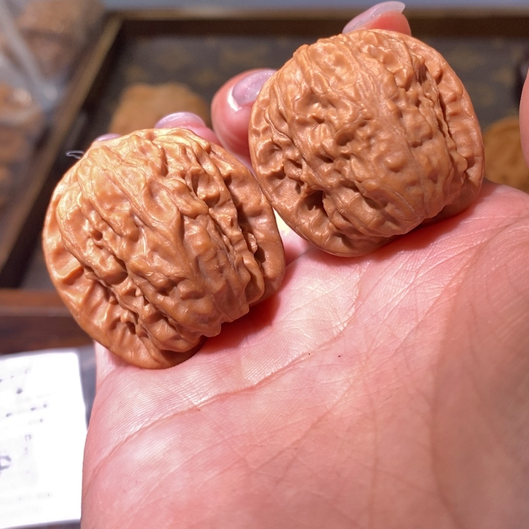 文玩核桃把件雅*野狼33 S