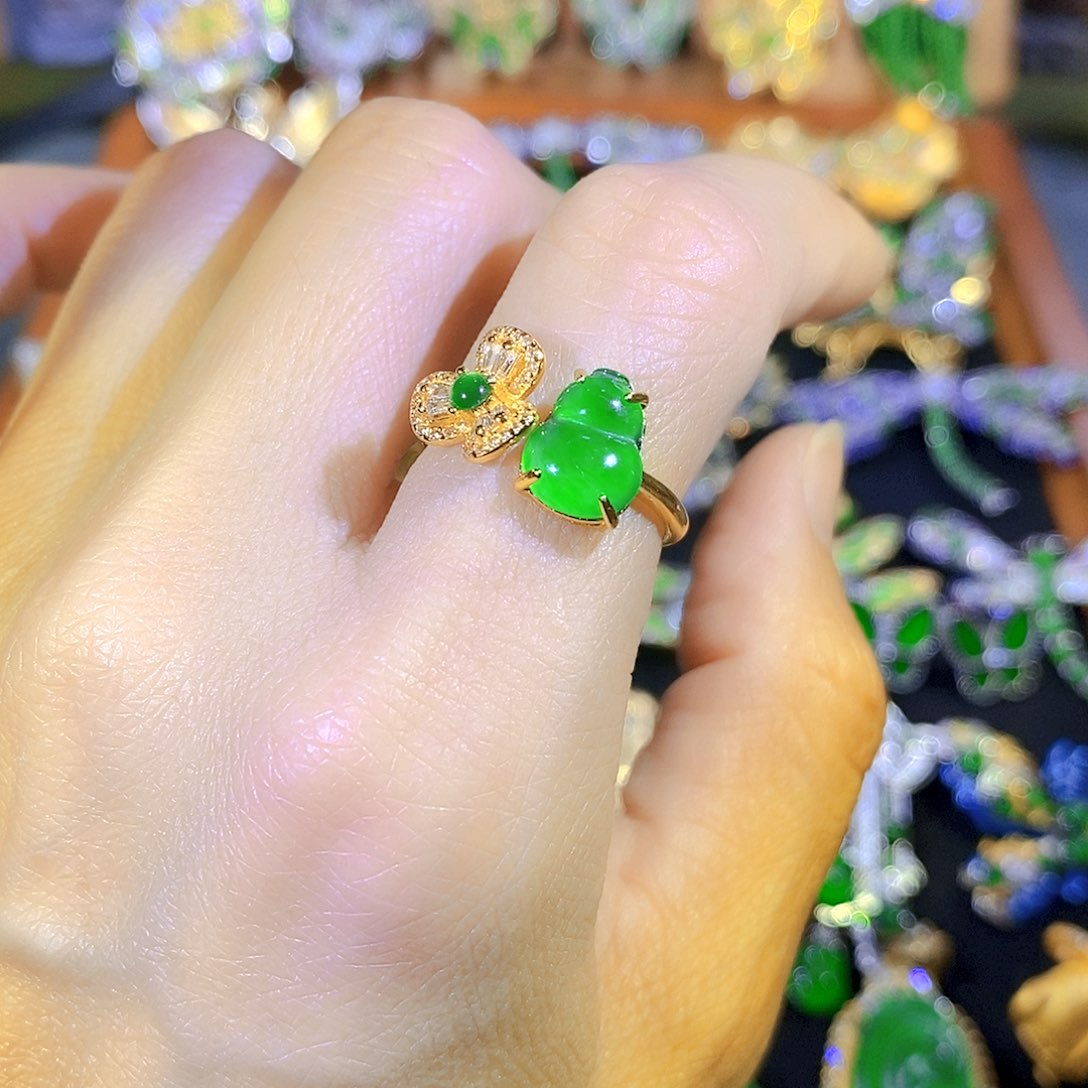 吊坠(不含链)银S925镶嵌翡翠