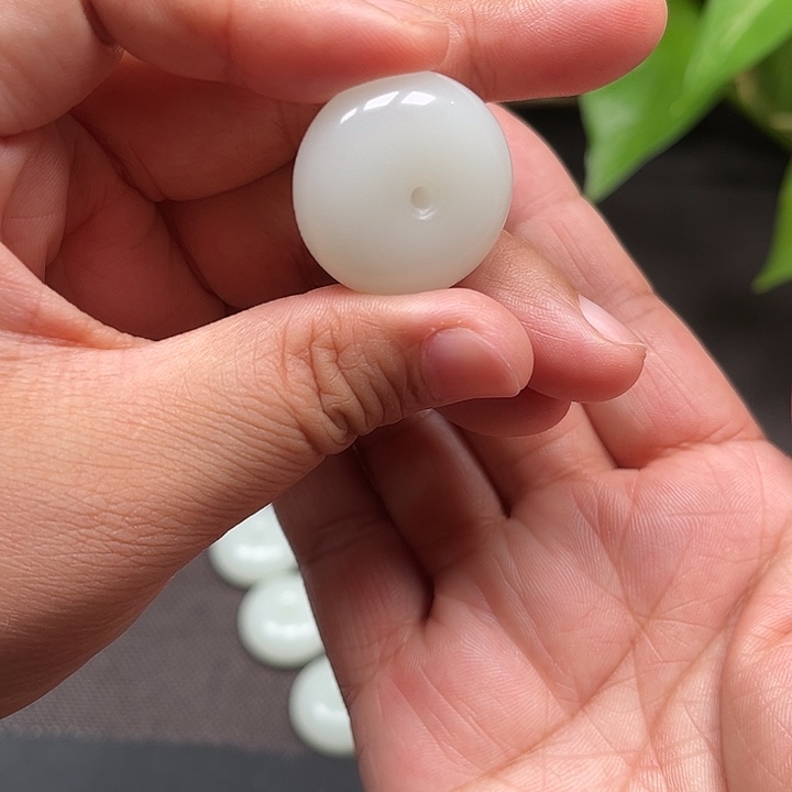 和田玉未镶嵌套链