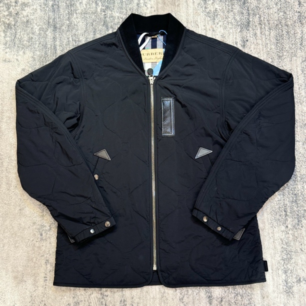 99新 BURBERRY/博柏利 棒球领拉链夹克外套LYGP204
