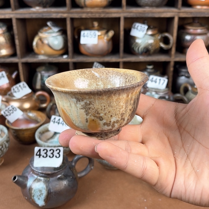 杯柴烧茶器主人壶