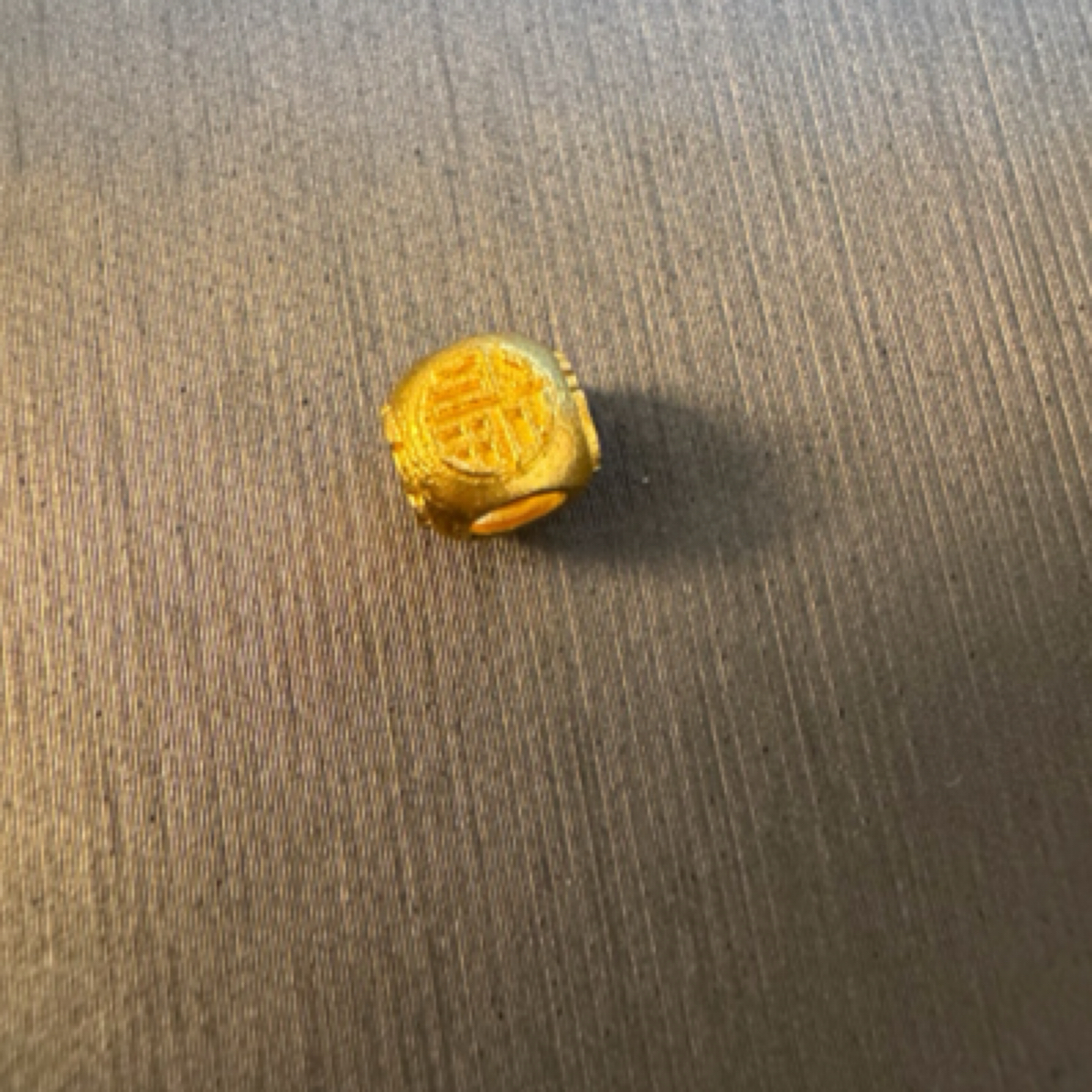 定制经雅黄金999足金1.12