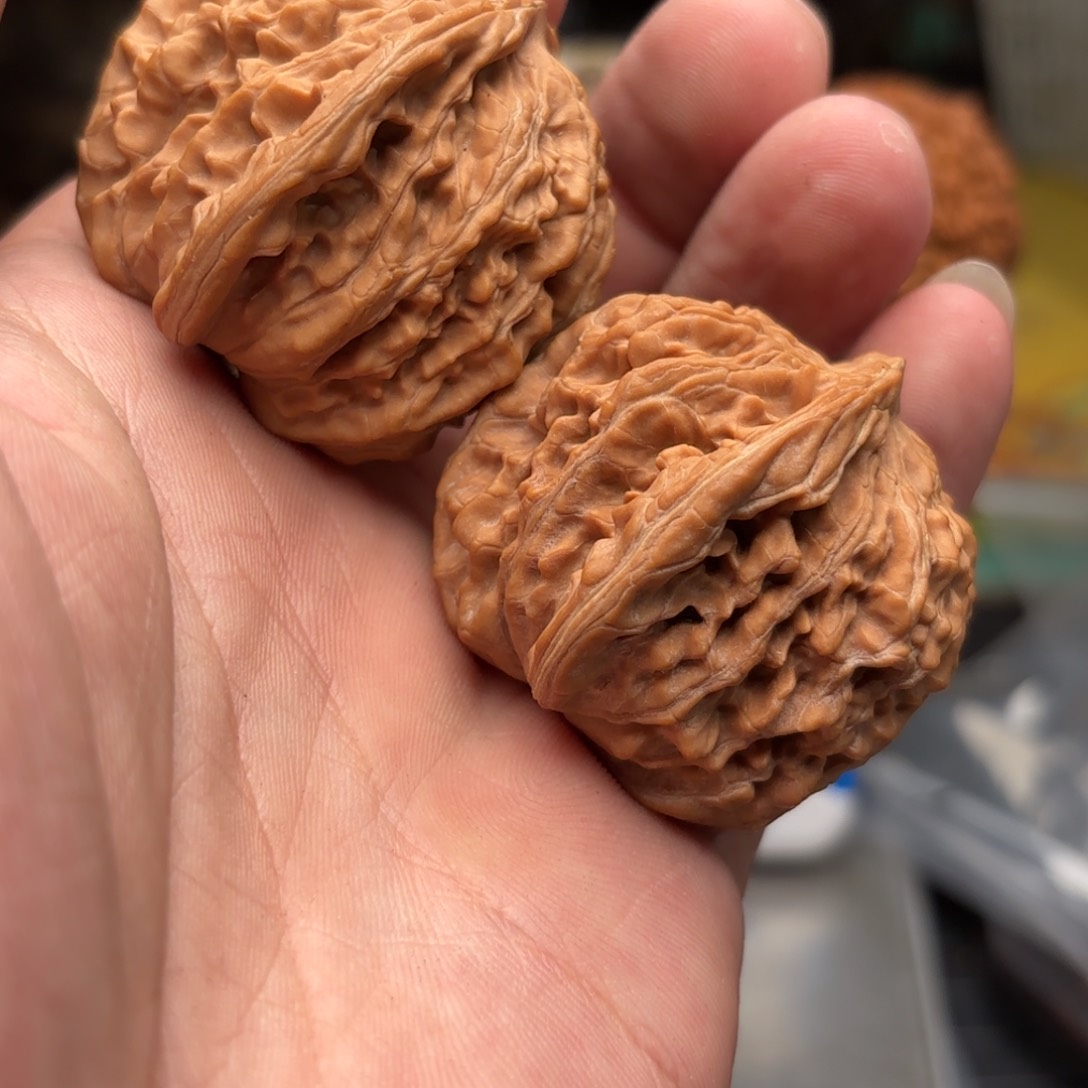 文玩核桃把件40+四座楼