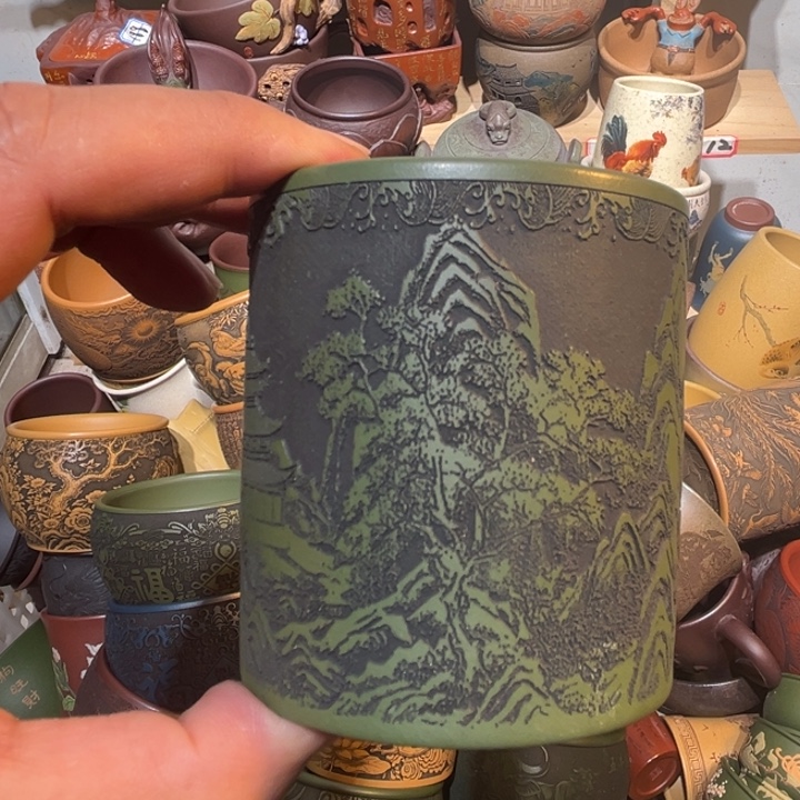 茶杯紫砂宜兴紫砂主人杯