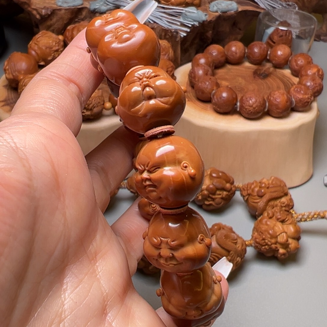 橄榄核手串/手链1.55～1.6百态