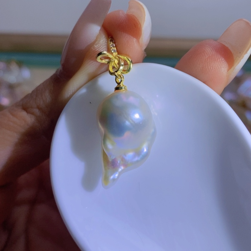 【闪购商品】淡水珍珠天然珍珠（微瑕）随机合金