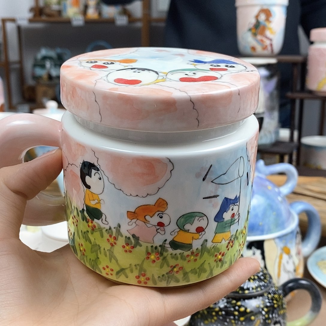 杯景德镇陶瓷高温瓷