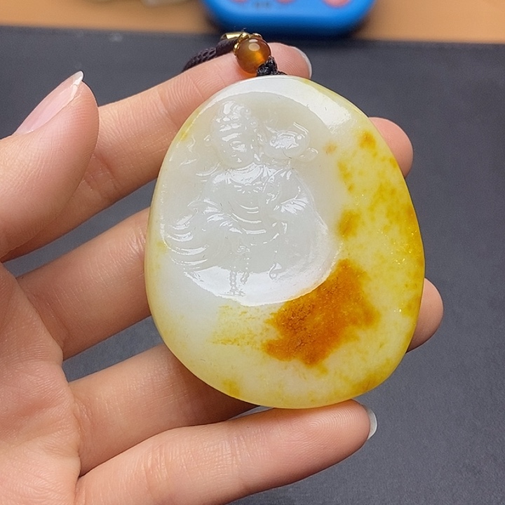 和田玉挂件未镶嵌舍*N