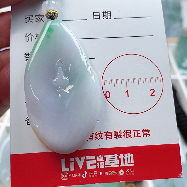 翡翠颈饰未镶嵌85965866658