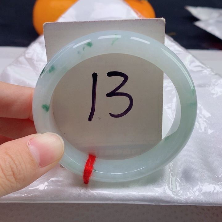 翡翠手镯未镶嵌55正