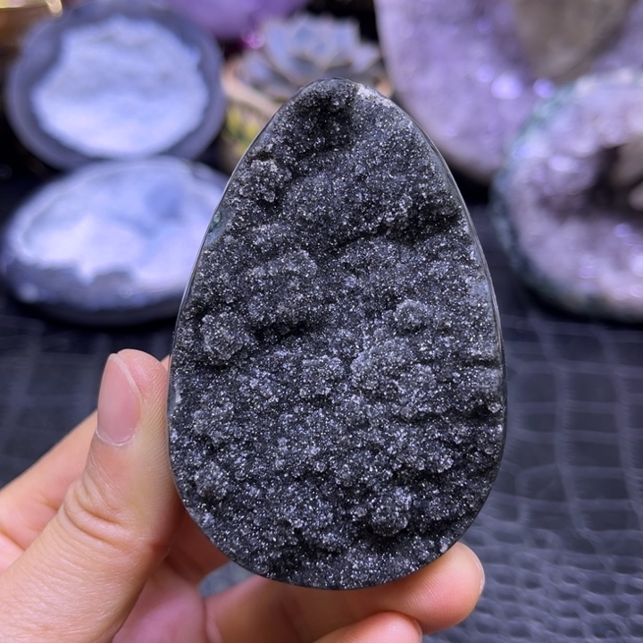 绿软蛋未镶嵌水晶