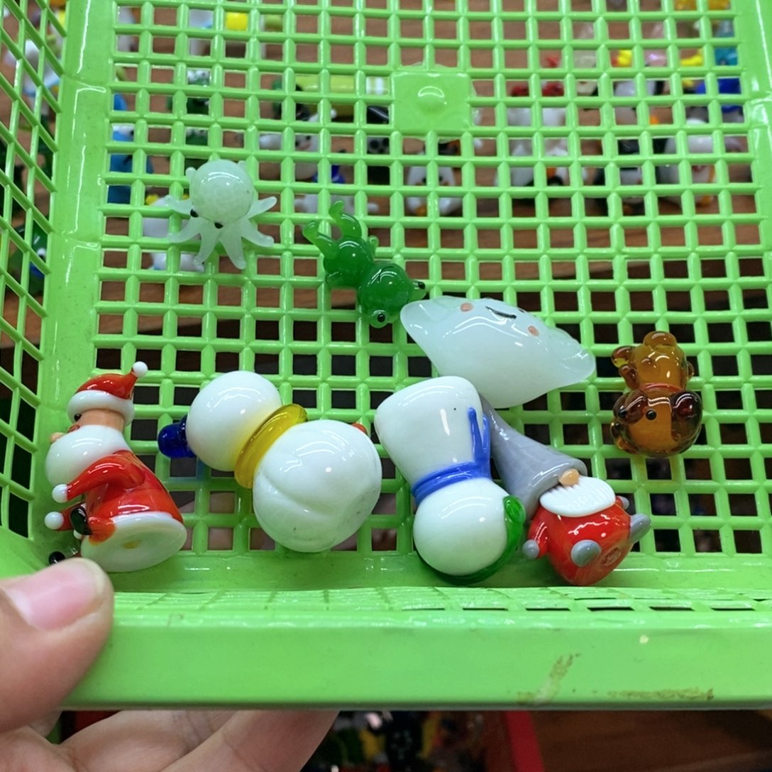 リ****琉璃手工艺品琉璃小小小摆件可爱