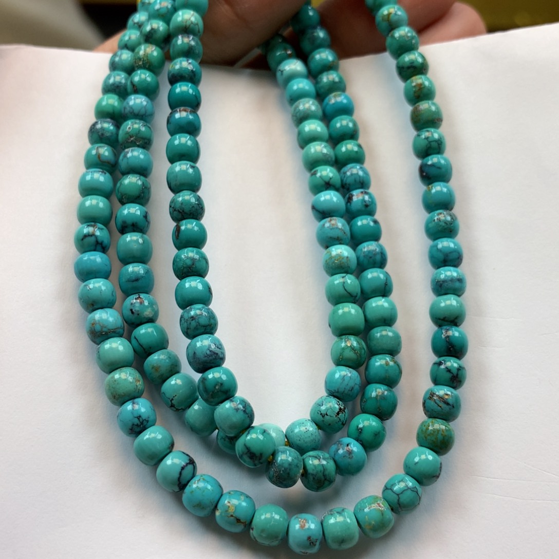 绿松石长链未镶嵌