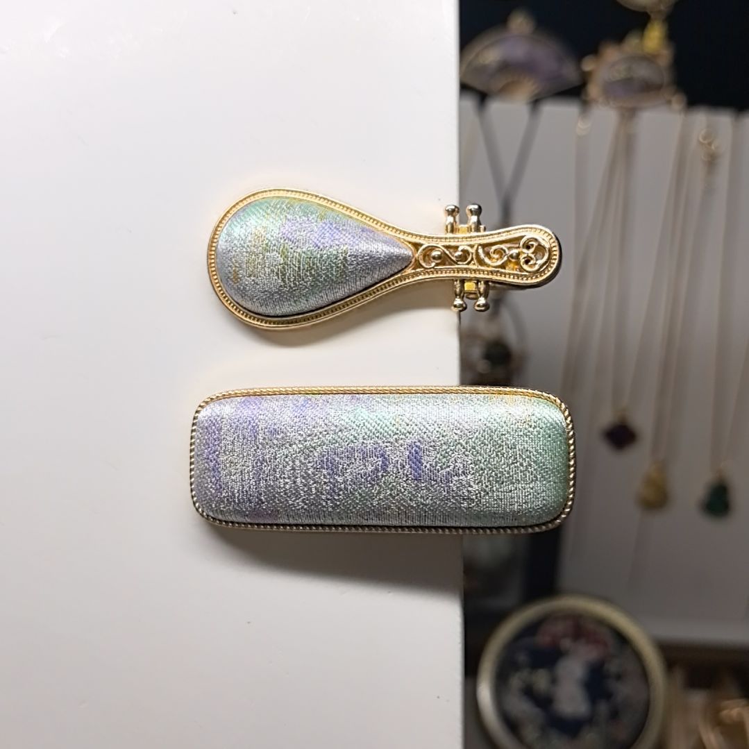 宋锦饰品手工制作014