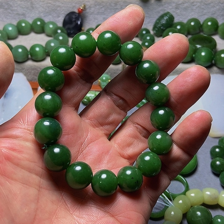 未镶嵌和田玉（碧玉）包链
