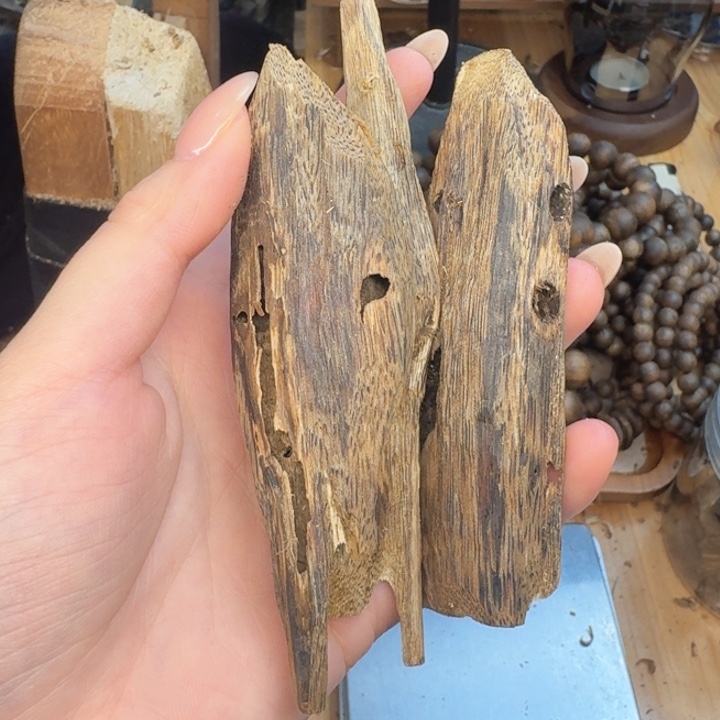 沉香沉香碎屑沉香奇楠块料34.8克