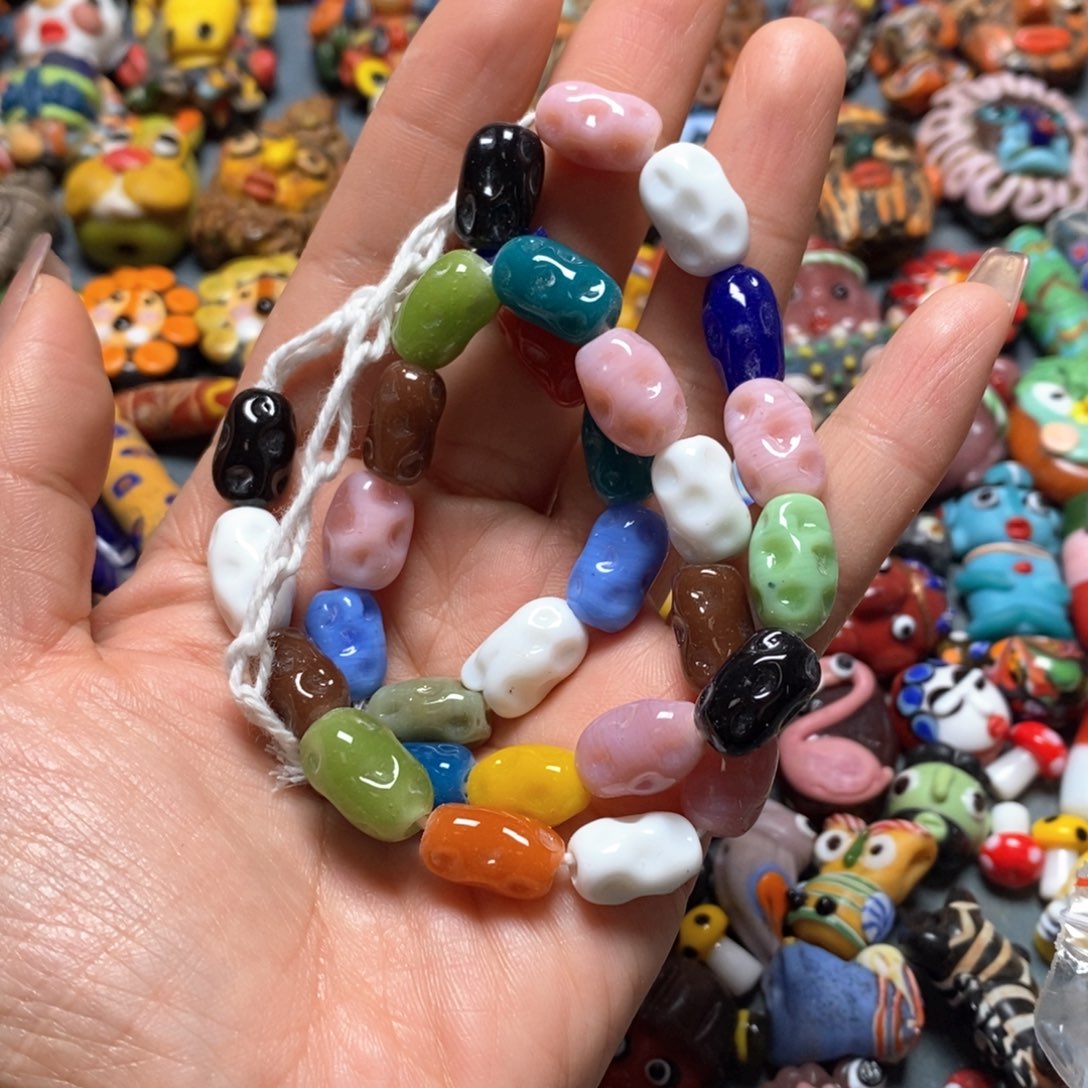 琉璃颈饰印度尼西亚链子