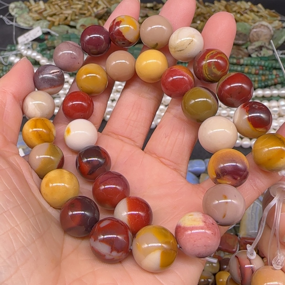 玛瑙/玉髓合金珠宝半成品蛋黄石