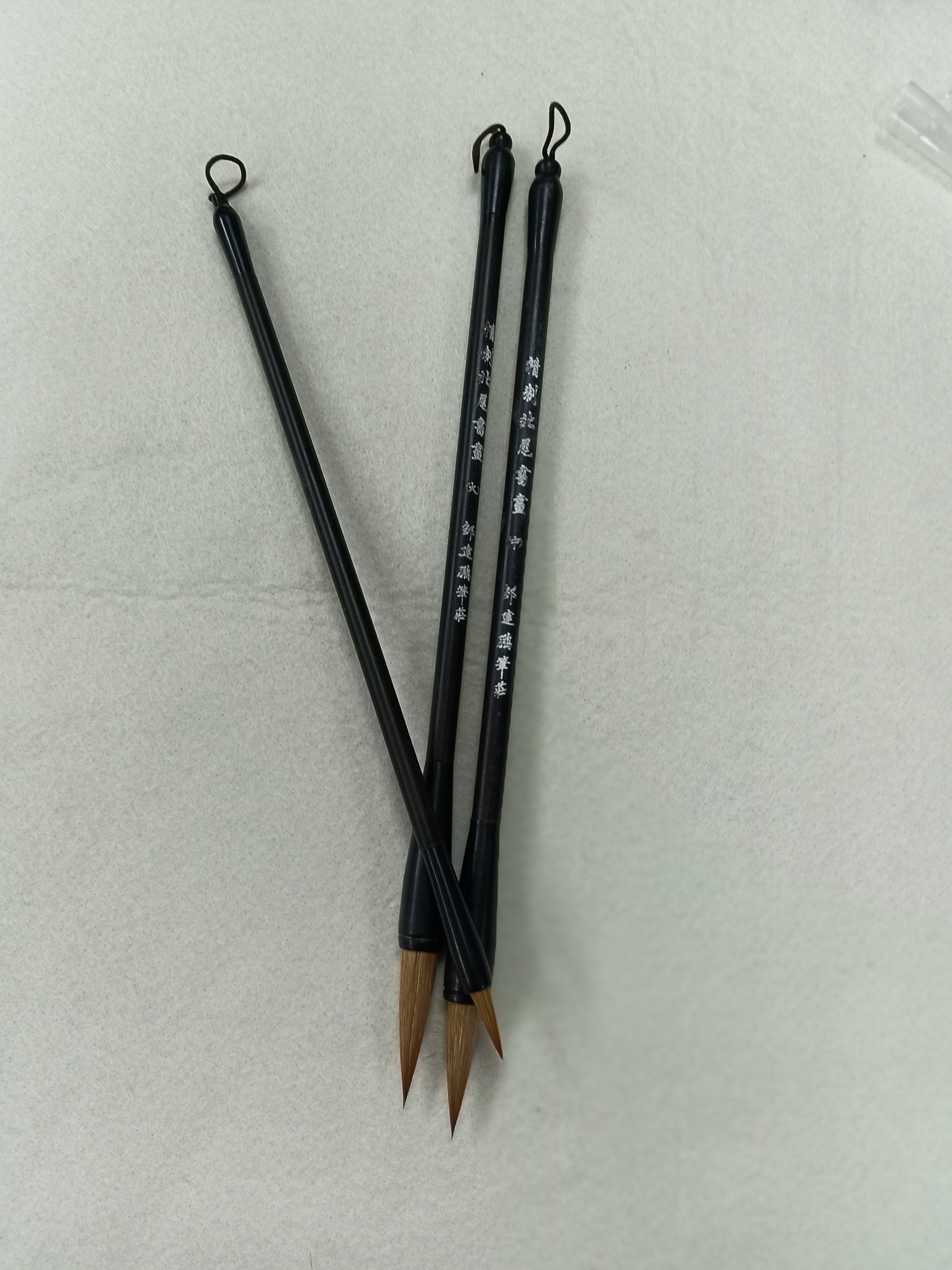 邹建鹏笔莊，纯狼北尾晝畫狼毫毛笔，楷书，行书，小草书，