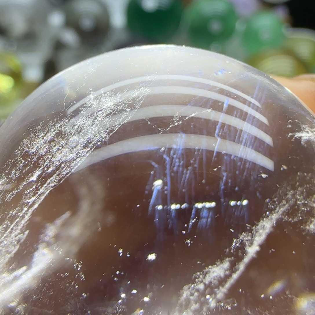 水晶珠宝半成品未镶嵌39mm