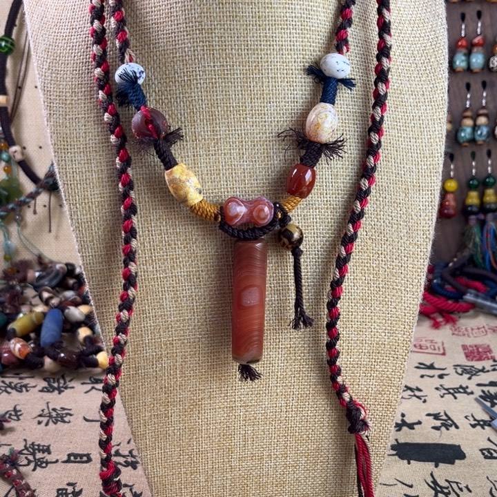 玛瑙/玉髓未镶嵌颈饰