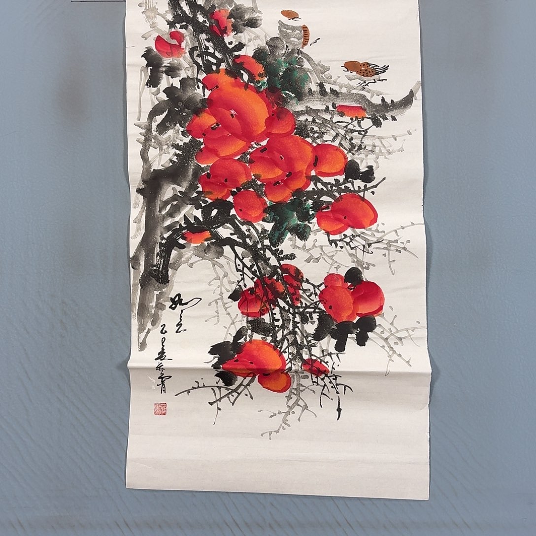 国画1430 牡丹仙子们加油