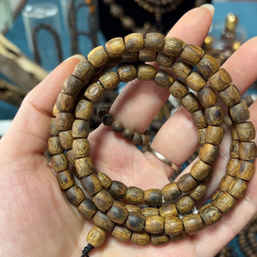 沉香手串乌身卡7-17克多样性发货一条