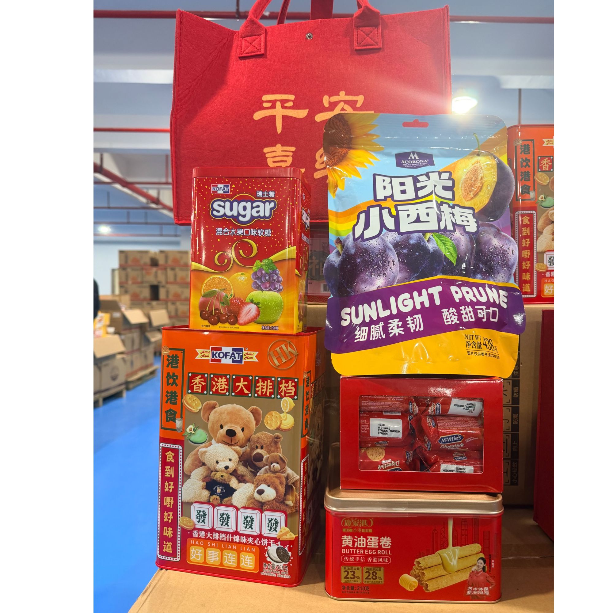 麦维他组合  六六大顺年货大礼包 送礼首选 