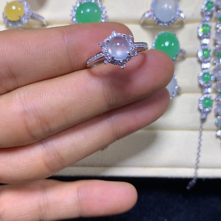 翡翠未镶嵌戒指翡翠戒指