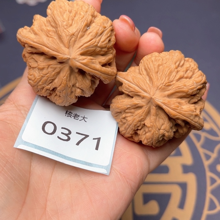 文玩核桃把件47大粗筋 0371