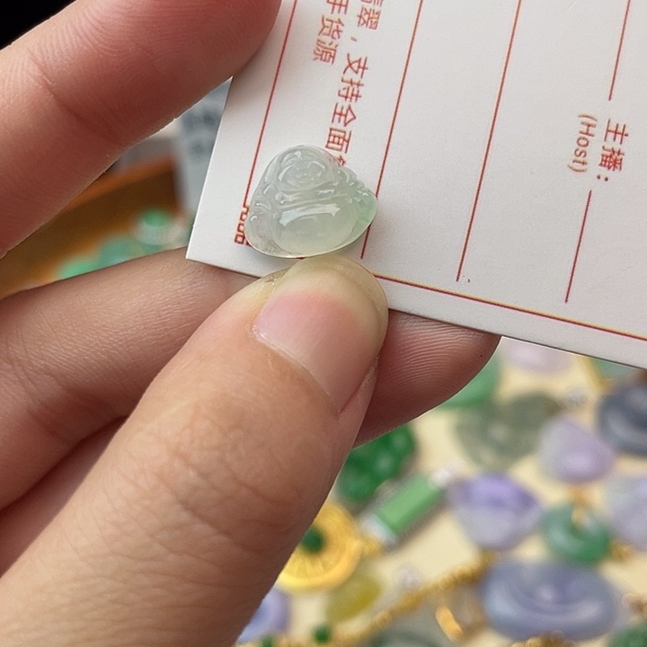 翡翠未镶嵌颈饰11