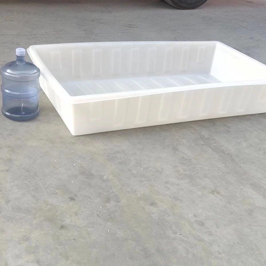 加厚牛筋水箱长方形大号水产养殖加厚浅盆养鱼方形牛筋水产养殖箱