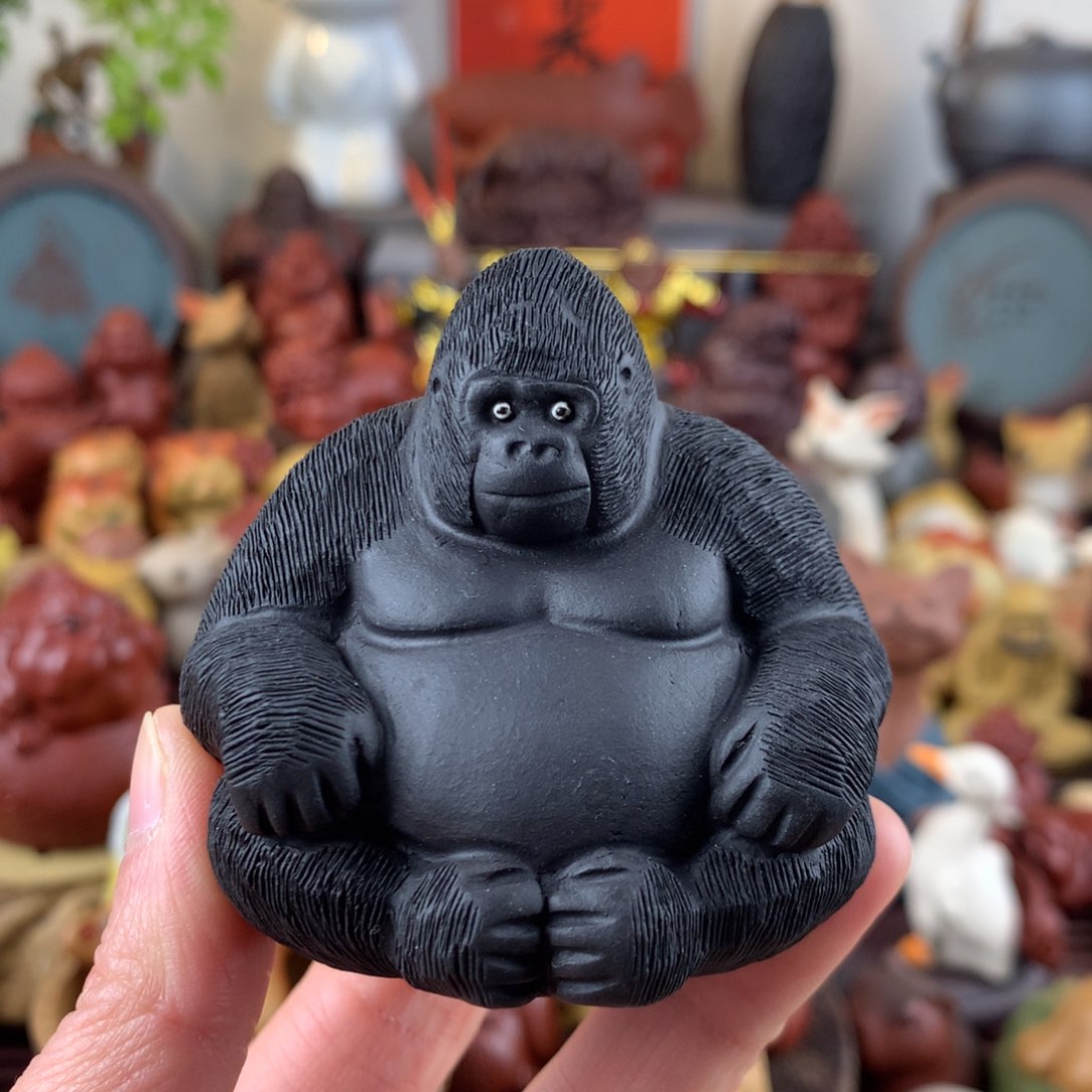 紫砂茶宠猩猩茶宠