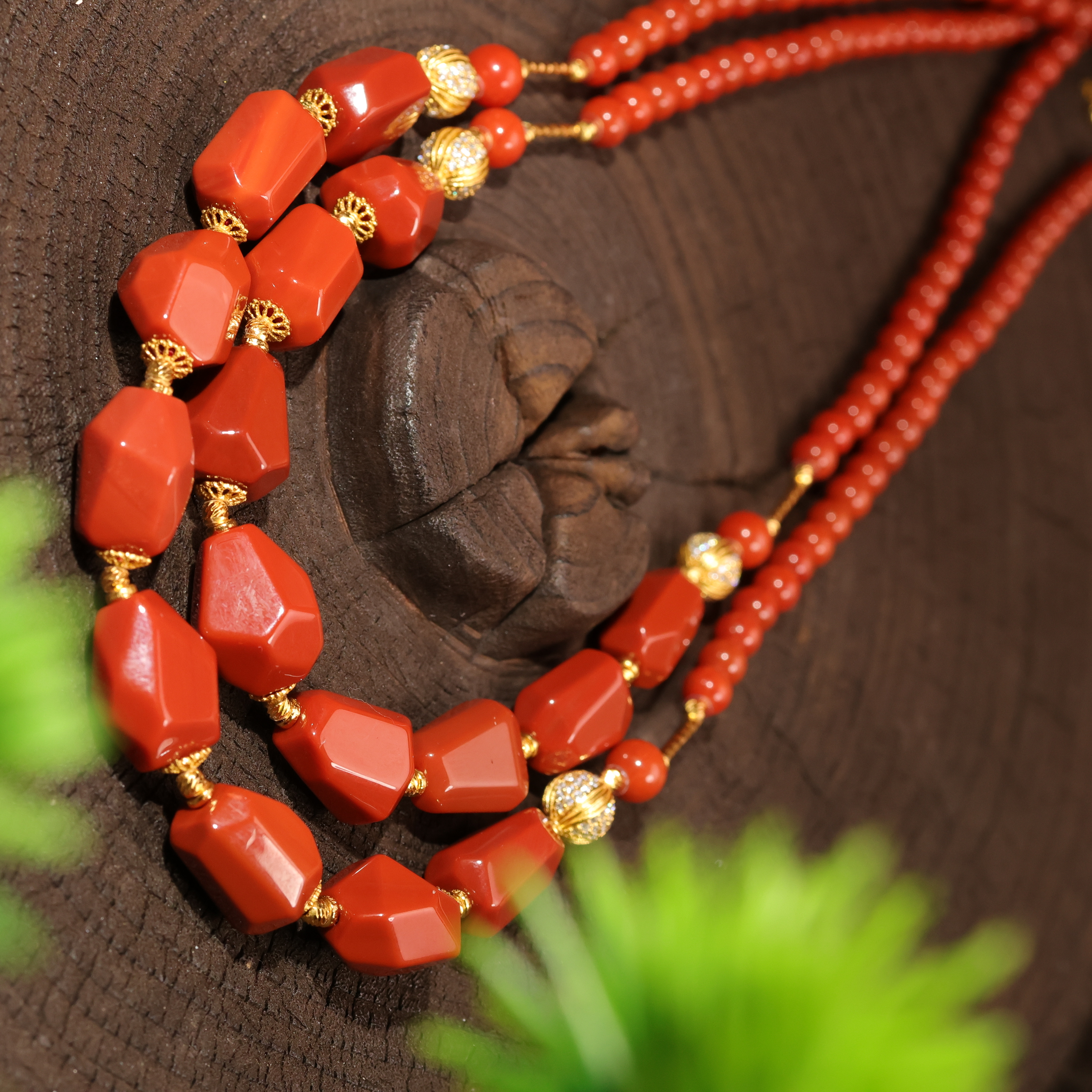 【长虹】南红DIY项链-多样性发其一