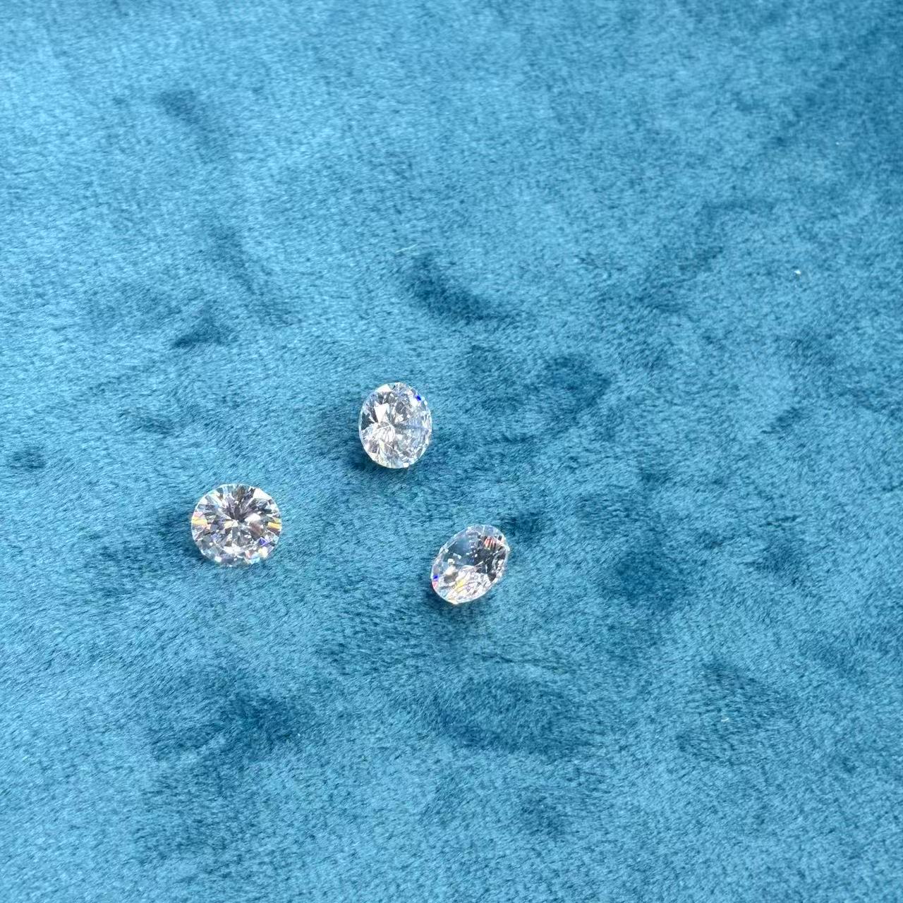 白钻石裸石 8mm+————高货 多样性发其一