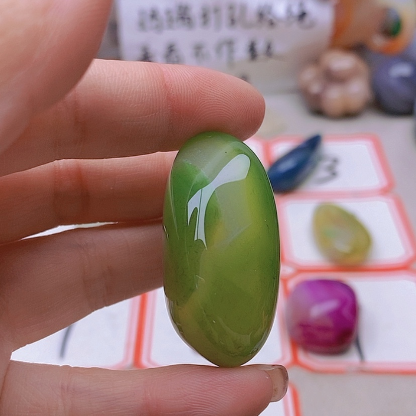 【闪购商品】未镶嵌玛瑙/玉髓珠宝半成品悠**b