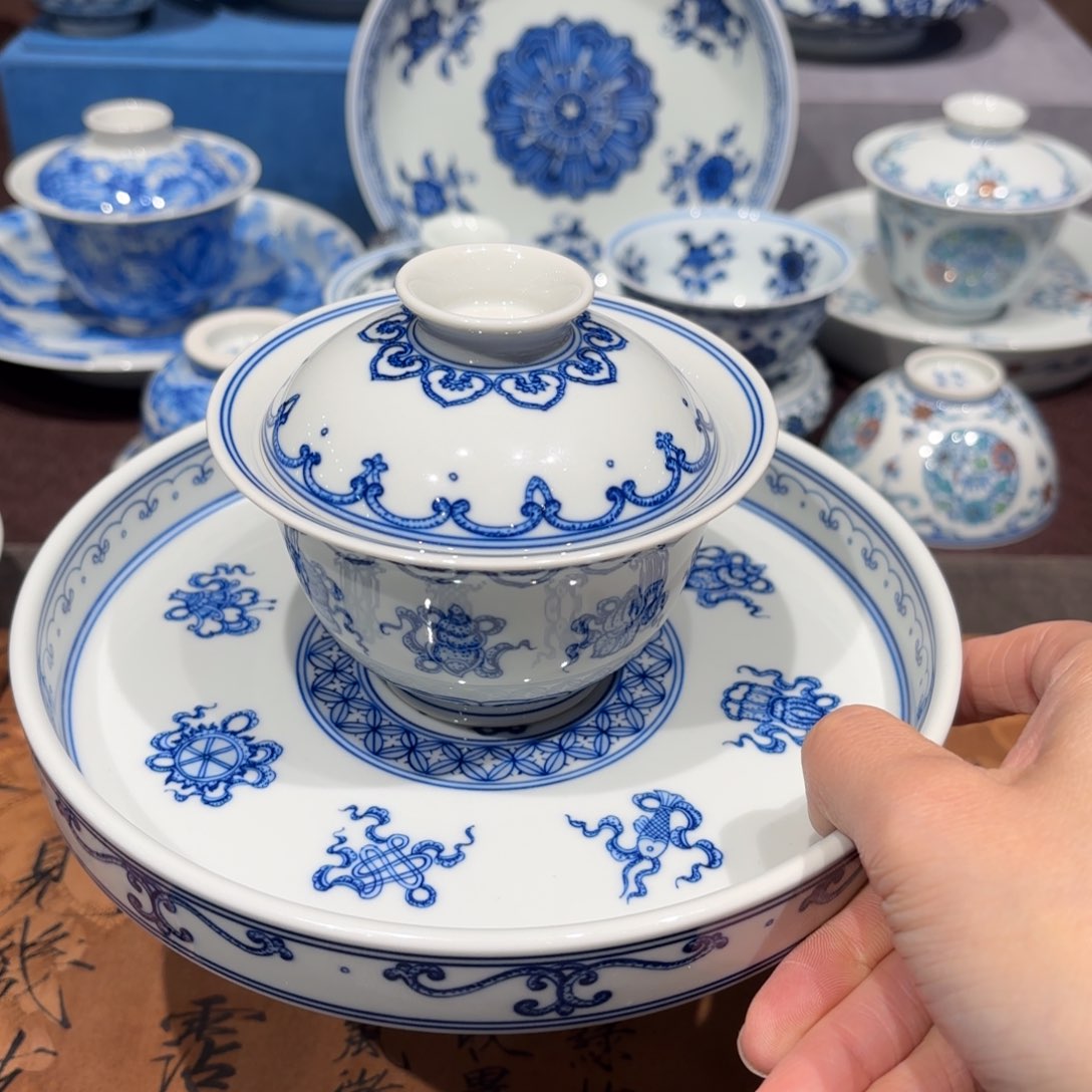 瓷片景德镇纯手工手绘