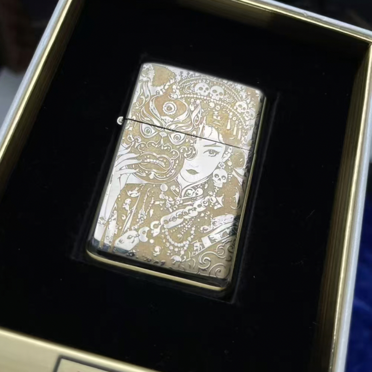 三代超薄花旦打火机790扎基拉姆（带礼盒）