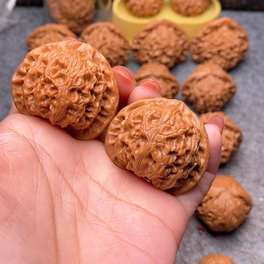 文玩核桃把件坚****发精品宫灯42+全品