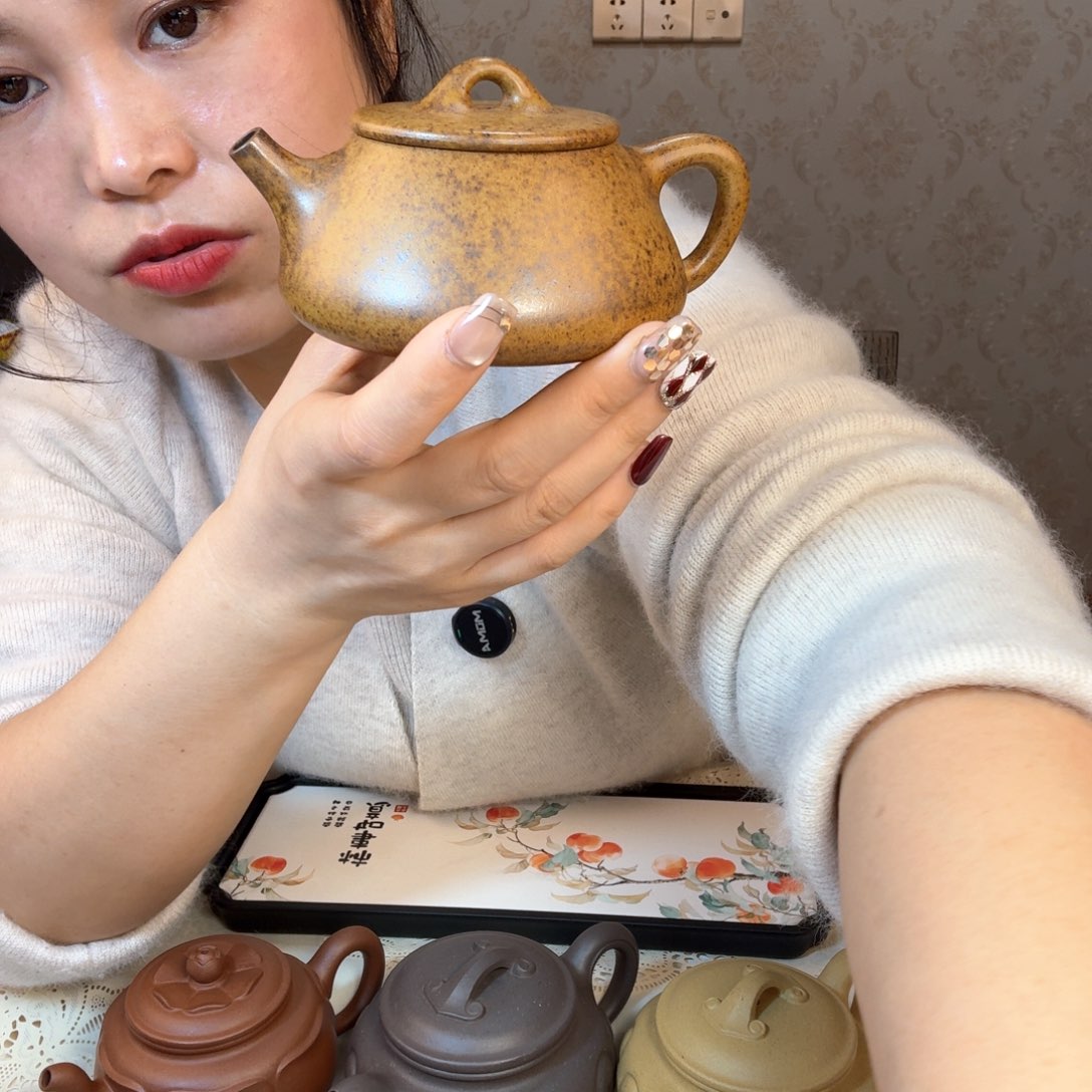 紫砂茶壶木*木精工制作