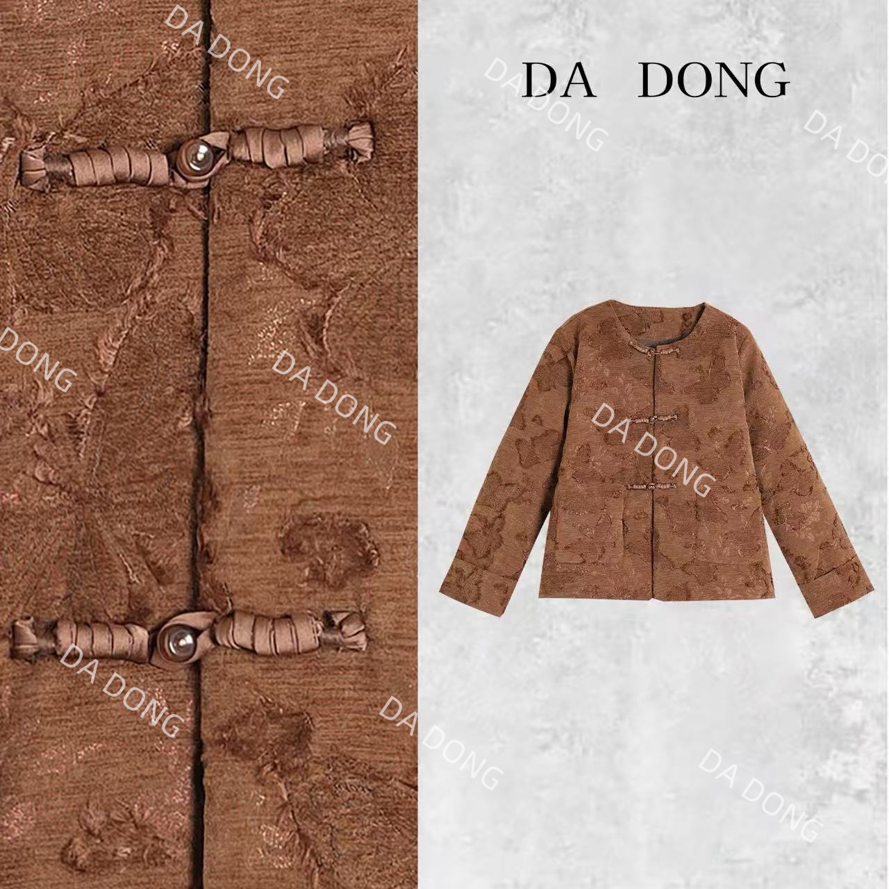 【棉服】楼兰--新中式加棉设计师高定轻奢宽松休闲复古国潮百搭